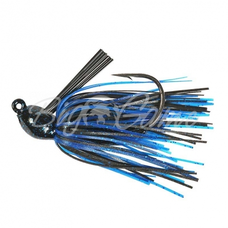 Бактейл STRIKE KING Bitsy Flip Jig 14 г (1/2 oz) цв. black / blue фото 2