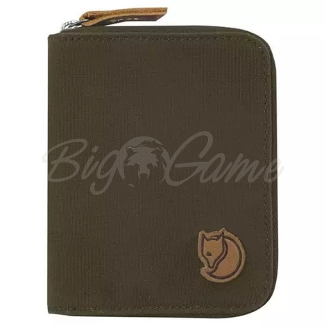 Кошелек FJALLRAVEN Zip Wallet цвет Dark Olive фото 1