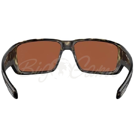 Очки поляризационные COSTA DEL MAR Fantail Pro 580G р. L цв. Matte Wetlands цв. ст. Green Mirror фото 2