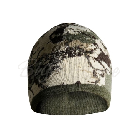 Шапка KING'S Reversible Camo Pull On Knit Hat цвет Olive / XK7 фото 2