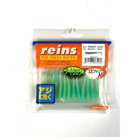 Слаг REINS Aji Ringer Shad 1,5" (12 шт.) код цв. L06 фото 1