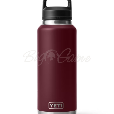 Термос YETI Rambler Bottle Chug Cap 1400 цвет Wild Vine Red фото 1