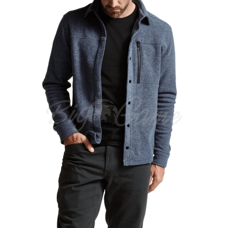 Рубашка SITKA Snowcrest LS Shirt цвет Starlight Heather фото 8