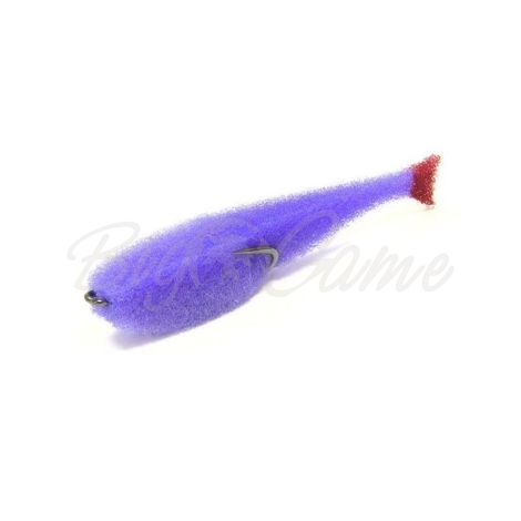 Поролоновая рыбка LEX Classic Fish CD 8 L (сиреневое тело / красный хвост) фото 1