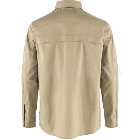 Рубашка FJALLRAVEN Abisko Trail Shirt LS цвет Fossil фото 1