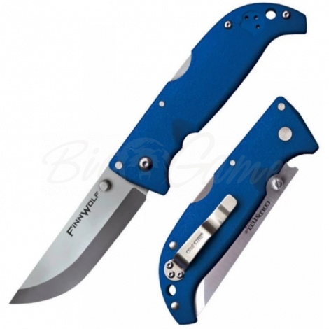 Нож COLD STEEL Finn Wolf Blue складной  фото 1