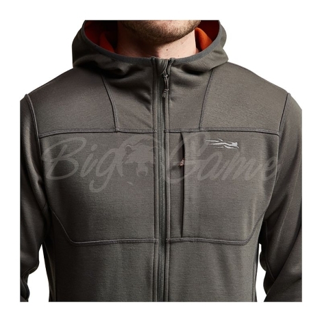 Толстовка SITKA Camp Hoody цвет Lead фото 6