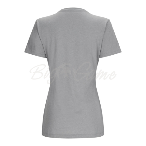 Футболка SIMMS Women's Crew Logo T-Shirt цвет Cinder Heather фото 2