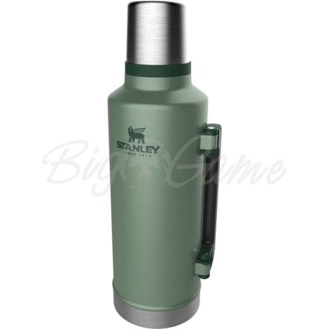 Термос STANLEY Classic 2,3 л цвет тёмно-зеленый фото 3