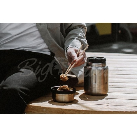 Термос BOBBER Jerrycan 0,7 л с ложкой цвет Ginger Tonic фото 5