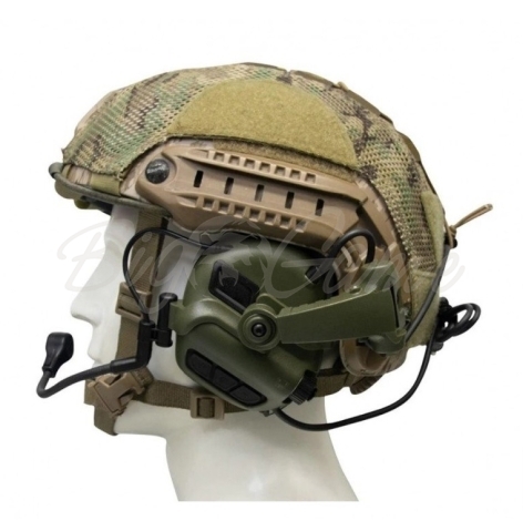 Наушники противошумные EARMOR M32X-Mark3 MilPro RAC Headset цв. Foliage Green фото 5