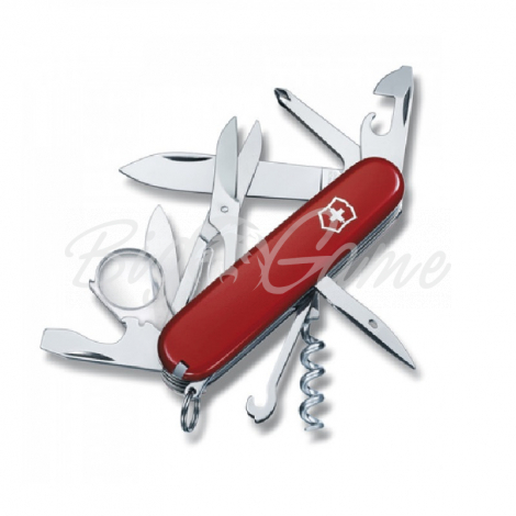 Нож VICTORINOX Explorer 91мм 16 функций цв. красный фото 1