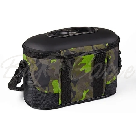 Сумка для рыбы HIGASHI Live bait box 4,5 л цвет Green Camo фото 2