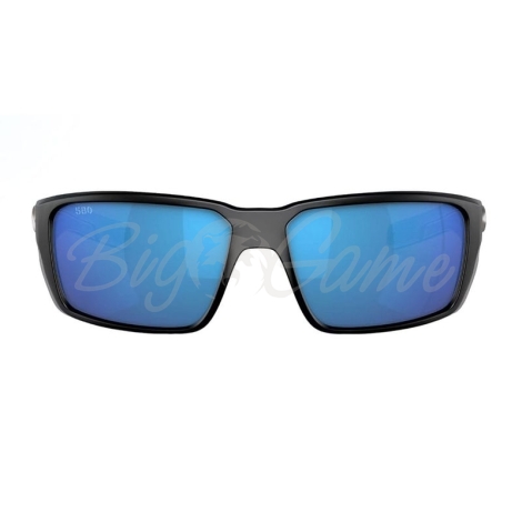 Очки поляризационные COSTA DEL MAR Fantail Pro 580G цв. Matte Black цв. ст. Blue Mirror фото 4
