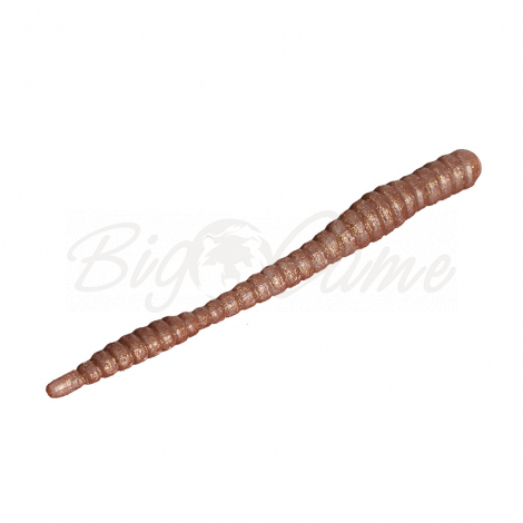 Червь SOOREX PRO Worm запах сыр 80 мм (6 шт.) цв. 131 Brown фото 1