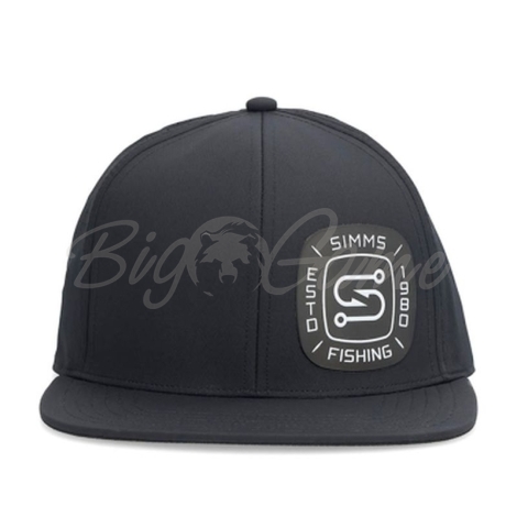 Кепка SIMMS Flatbill Cap цвет Black фото 1