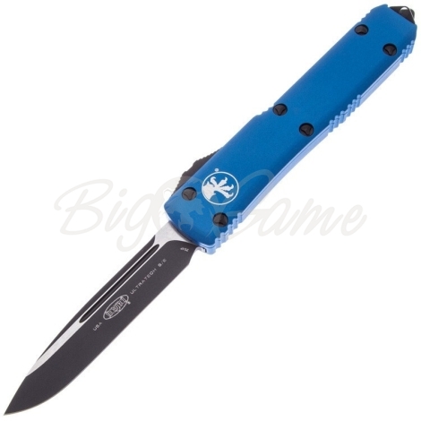 Нож автоматический MICROTECH Ultratech S/E сталь CTS-204P рукоять Алюминий цв. Синий фото 1