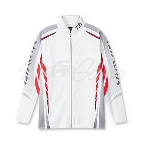 Рубашка DAIWA Polo Long Sleeve Wicksensor De-7504 цвет White фото 1