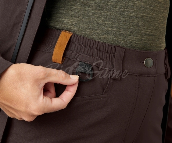 Брюки SEELAND Dog Active Trousers Women цвет Dark Brown фото 2