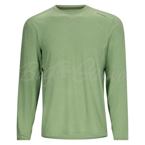 Футболка SIMMS Solarflex Crewneck цвет Field Heather фото 1