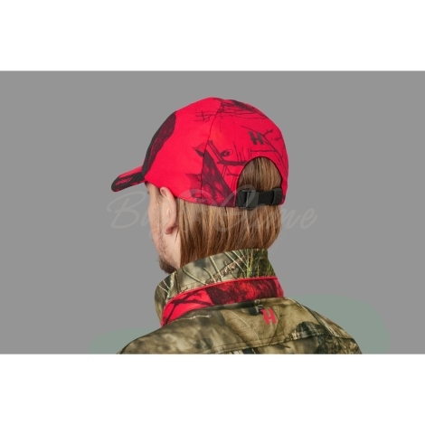 Бейсболка HARKILA Moose Hunter 2.0 Safety Cap цвет Mossy Oak Red фото 2