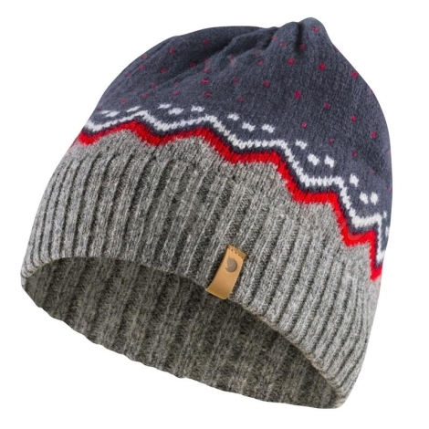 Шапка FJALLRAVEN Ovik Knit Hat цвет Navy фото 1