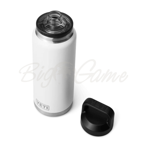 Термос YETI Rambler Bottle Chug Cap 760 цвет White фото 4