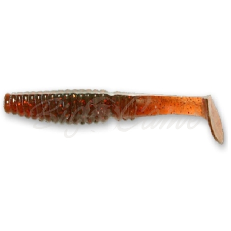 Виброхвост CRAZY FISH Scalp Minnow 3,2" (5 шт.) зап. чеснок, код цв. 10 фото 1