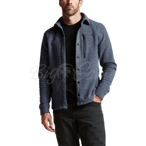 Рубашка SITKA Snowcrest LS Shirt цвет Starlight Heather фото 9