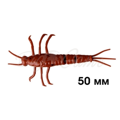 Приманка SAVAGE GEAR 3D PVC Mayfly 50 мм (8 шт.) цв. Red фото 1