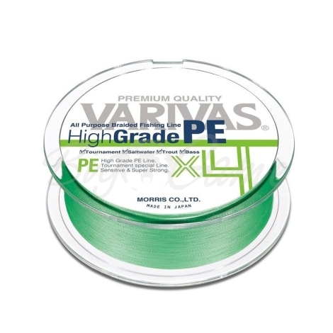 Плетенка VARIVAS High Grade PEx4 150 м цв. Салатовый # 1,5 фото 1