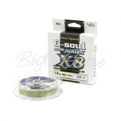 Плетенка YGK Real Sports G-Soul Super Jigman X8 200 м # 1,2 фото 1