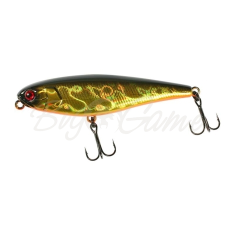 Воблер JACKALL Water Moccasin цв. hl gold & black фото 2