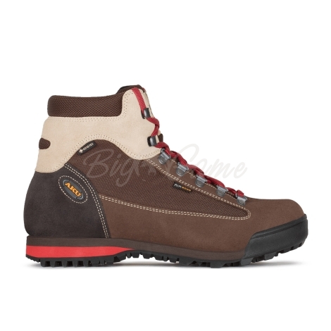 Ботинки треккинговые AKU Slope Original GTX цвет Brown / Brick фото 5