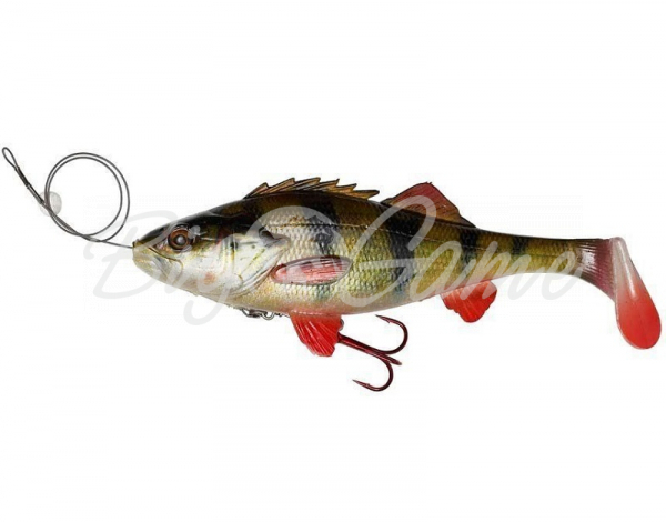 Приманка SAVAGE GEAR 4D Perch Shad SS Окунь 17,5 см цв. 01-Perch фото 1