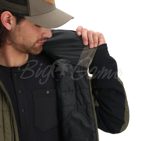 Куртка SIMMS Fall Run Hybrid Jacket цвет Loden фото 3