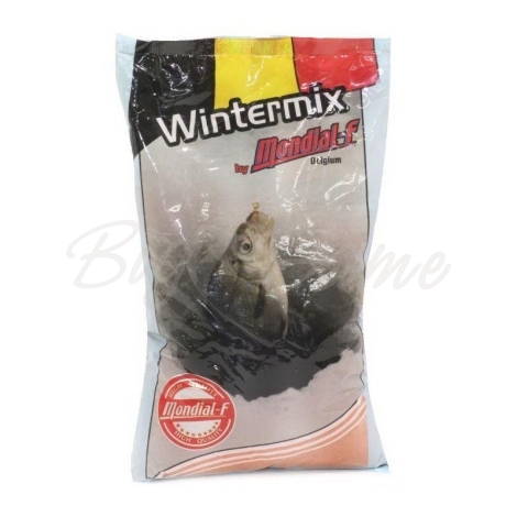 Прикормка MONDIAL-F Wintermix Roach Black Fluo 1 кг фото 1