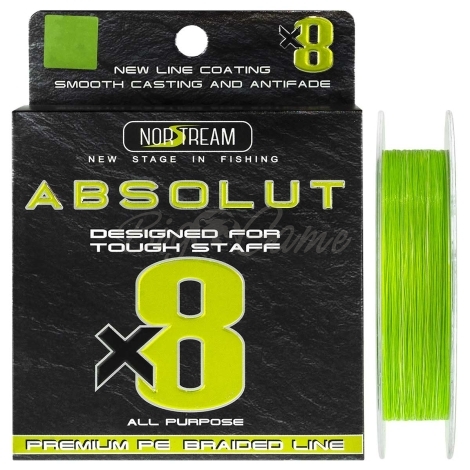 Плетенка NORSTREAM Absolut 8X 150 м цв. Light Green #1.2 фото 1