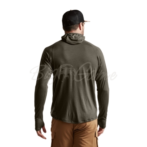 Термокофта SITKA Core Merino 120 Hoodie цвет Pyrite фото 6