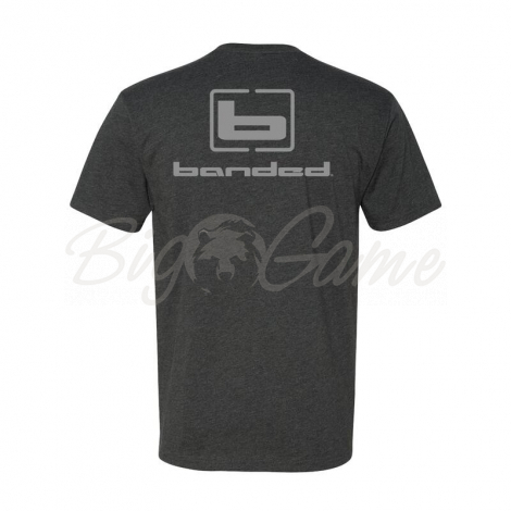 Футболка BANDED Signature S/S Tee-Classic Fit цвет Charcoal / Gray фото 2
