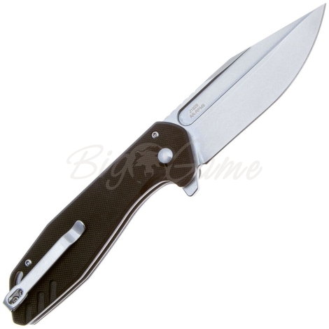Нож складной CJRB Riff AR-RPM9 рукоять стеклотекстолит G10 цв. Черный фото 6