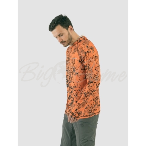 Джерси TRITON InterLock цвет Orang Print фото 8