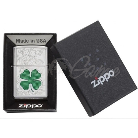 Зажигалка ZIPPO Сlassic с покрытием High Polish Chrome фото 2