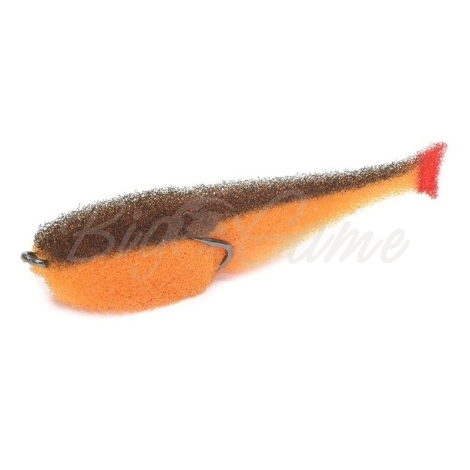 Поролоновая рыбка LEX Classic Fish CD 9 OBB (оранжевое тело / черная спина / красный хвост) фото 1