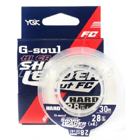 Флюорокарбон YGK G-soul Hi Grade Soft 100% Fluoro 30 м # 6 фото 1