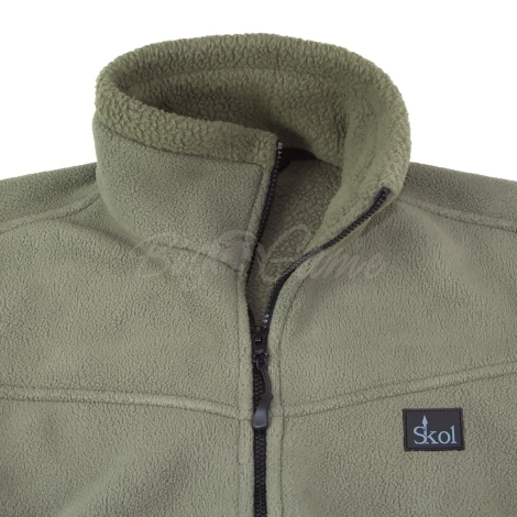 Толстовка SKOL Varanger Jacket 400 Fleece цвет Pickle фото 5