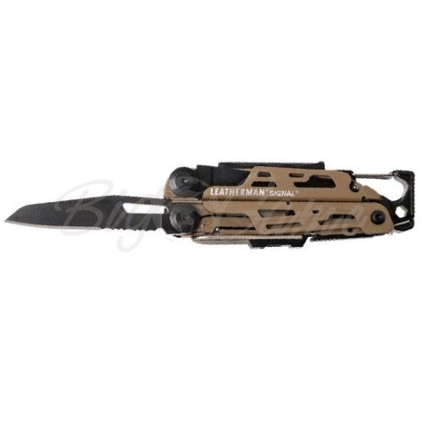 Мультитул LEATHERMAN  Signal Black Coyote Tan Чехол: Нейлон Black L фото 4