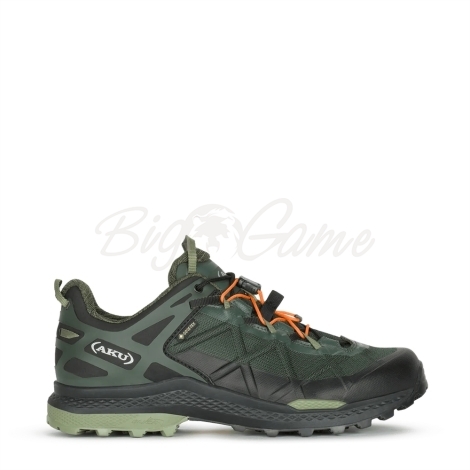 Кроссовки треккинговые AKU Rocket DFS GTX цвет Military Green / Black фото 2