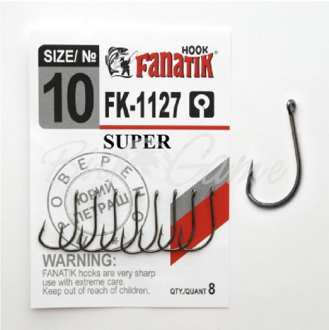 Крючок одинарный FANATIK FK-1127 Super фото 1