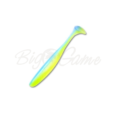 Виброхвост KEITECH Easy Shiner 4" (7 шт.) цв. PAL #03 Ice Chartreuse фото 1